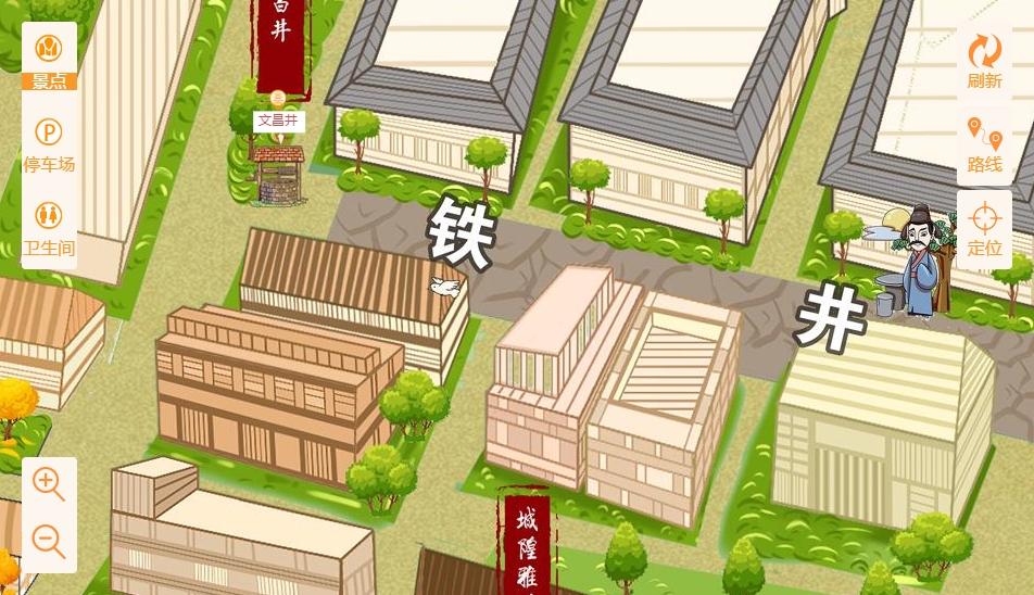 齐齐哈尔智慧景区：手绘地图与语音导览的完美融合